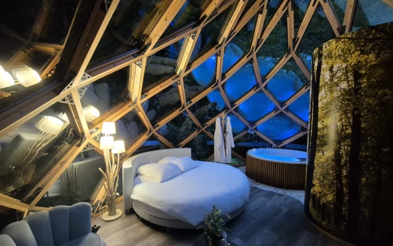 Lodge Quercus et sa balneo