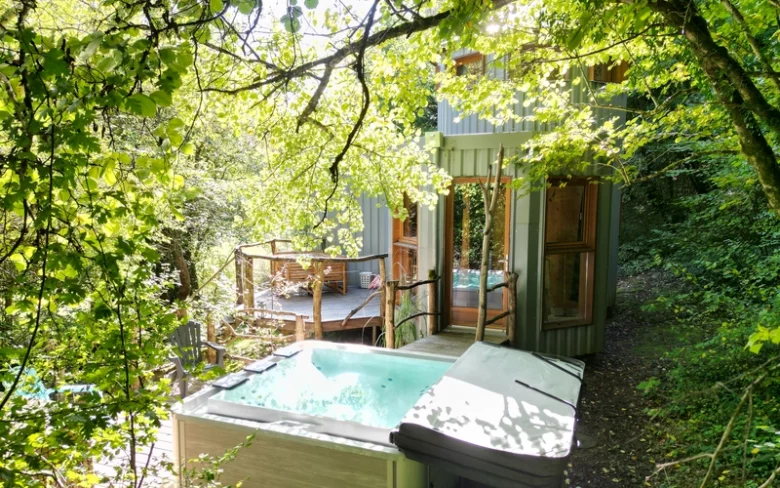 Jacuzzi au lodge Sirus