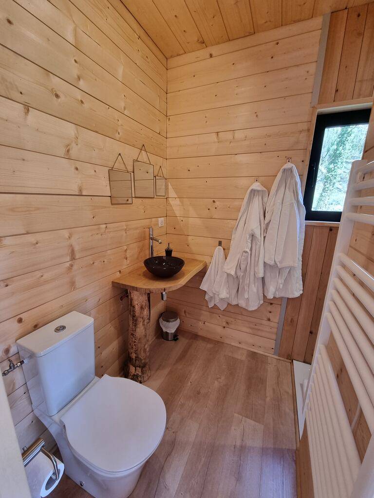 Salle de bain Lodge Lacus & Spa